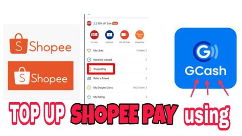How to Top Up ShopeePay Using GCash .